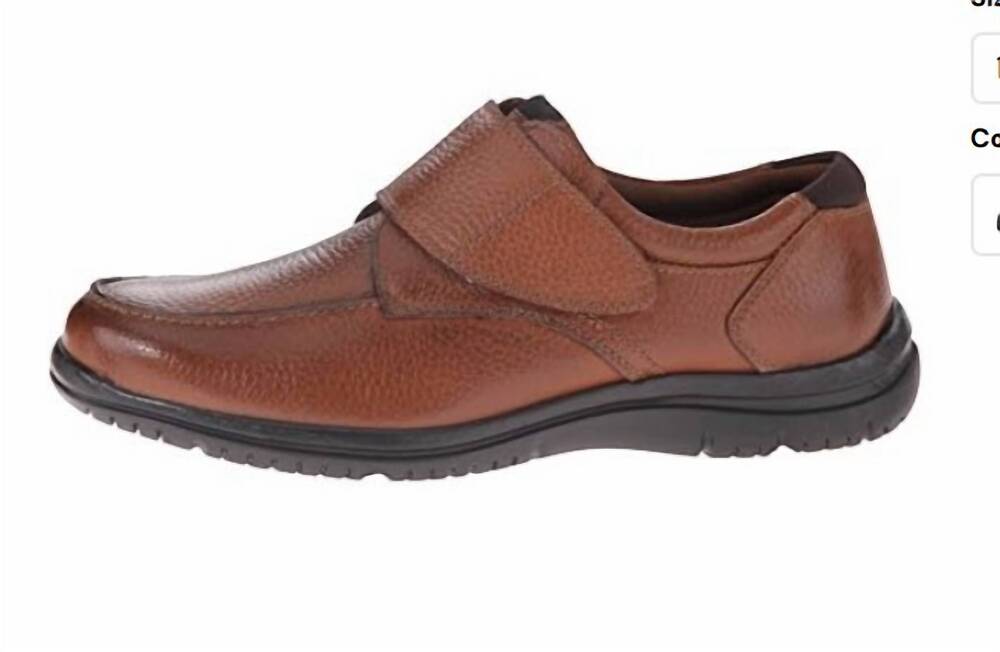 NEW FLORSHEIM men's pacer strap oxford in cognac